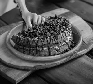 Belgium Dark Chocolate Waffle