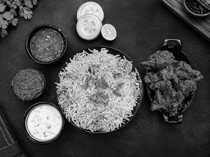 Chicken Lollipop Biryani [3 Pieces]
