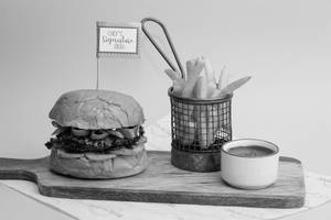 Korean Fried Chicken Burger