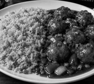 Veg Fried Rice with Manchurian Best seller ( no onion no garlic )