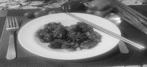 Diced Chicken In Choice Of Sauce (d)