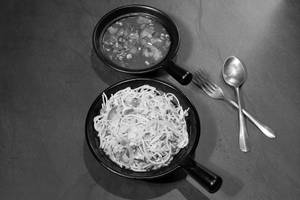 Chicken Noodel With Chilly Chicken Gravy