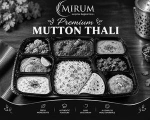 Premium Mutton Thali
