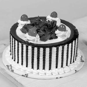 Fresh Chocolate Doll Cake