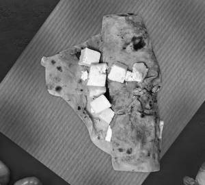 Paneer shawarma