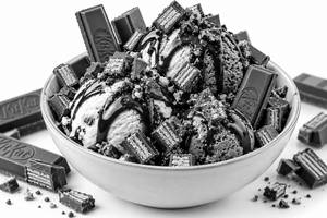 Kitkat Crunch Sundae