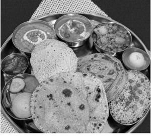 SRIKRISHNA ANPURNA [ VEG DELUXE THALI  ] ( NO ONION NO GARLIC  )