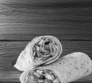 Egg chicken shawarma