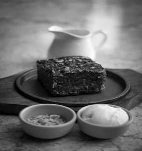 Sizzling Hazelnut Hot Brownie