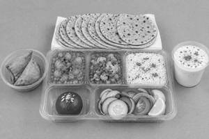 Bhabha Half Jambo Thali  (we Use Groundnut Oil )