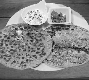 Traditional High-Protein Sattu Paratha