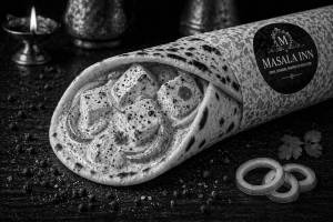 Paneer Kali Mirch Naan Roll