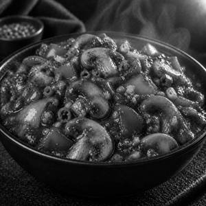 Mushroom Chilli Gravy
