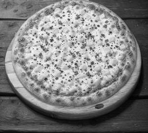 Cheese corn pizza