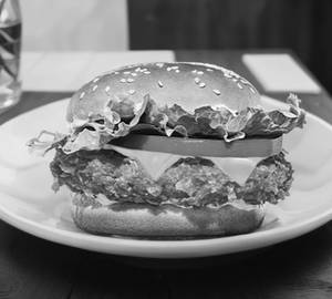 Chicken cheesy burger