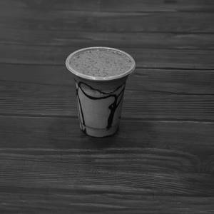 Belgian chocolate milkshake
