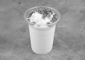 Butterscotch ice cream shake