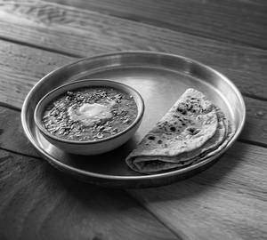 Makhan Wali Dal With Chapati