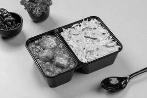 Matar Paneer & Rice Dabba