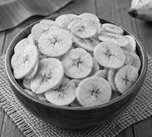 Yellow Banana Chips 110Gms