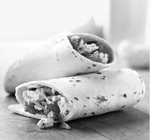 Barbeque Chicken Burrito Snack