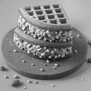 Peanut Butter Chocolate Waffle