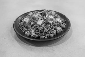 Schezwan paneer noodles