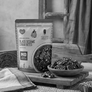 Black Sesame Chikki Bites (Ellu Mittai) - 125g