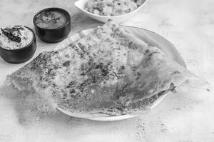Onion rava masala dosai