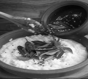 Avalakki Curd Rice