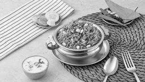 Corn Palak Biryani