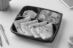 Matar Paneer with Chapati Lunchbox