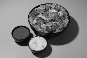 Fried Chicken Biryani
