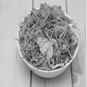 Mushroom Fried Noodles