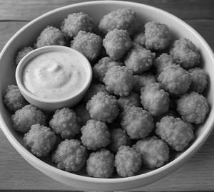 Crispy chicken popcorn