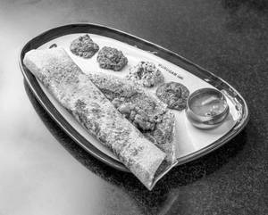 Curry Leaf Podi Masala Dosai