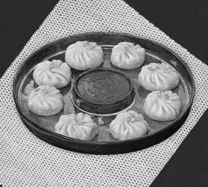 Cheese corn momos