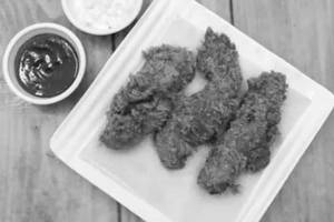 Fried chicken strips [3 pieces]
