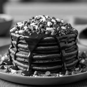 Triple Chocolate Mini Pancake 