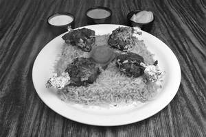 Chicken Lollipop Biryani