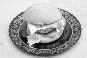 Double Cheese Chicken Burger