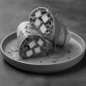 Makhani paneer wrap
