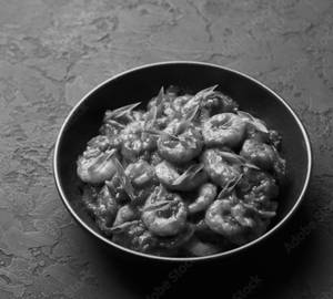 Ginger Prawns dry