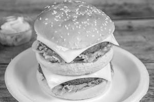 Veg Double Cheese Burger