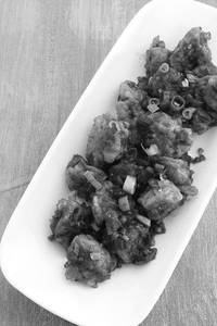 Mushroom Manchurian Dry