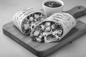 Paneer cheese wrap