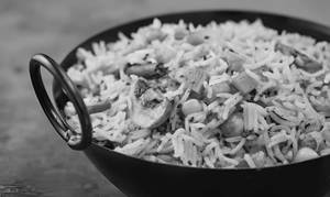 Schezwan Mushroom Fried Rice