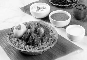 Donne Ulvacharu Mutton Biryani