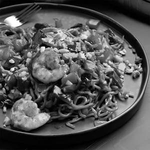 Prawn Szechuan Noodles 