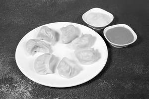 Chicken Steamed Momos [6 Pieces]